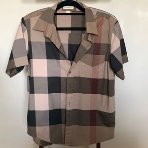 Burberry Brit Short-Sleeved Tartan Shirt